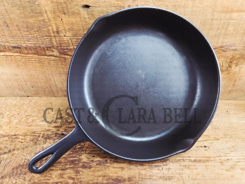 The Classic! 1930’s Birmingham Stove & Range Red Mountain Series #8 Skillet with Heat Ring 8 A Skillet
