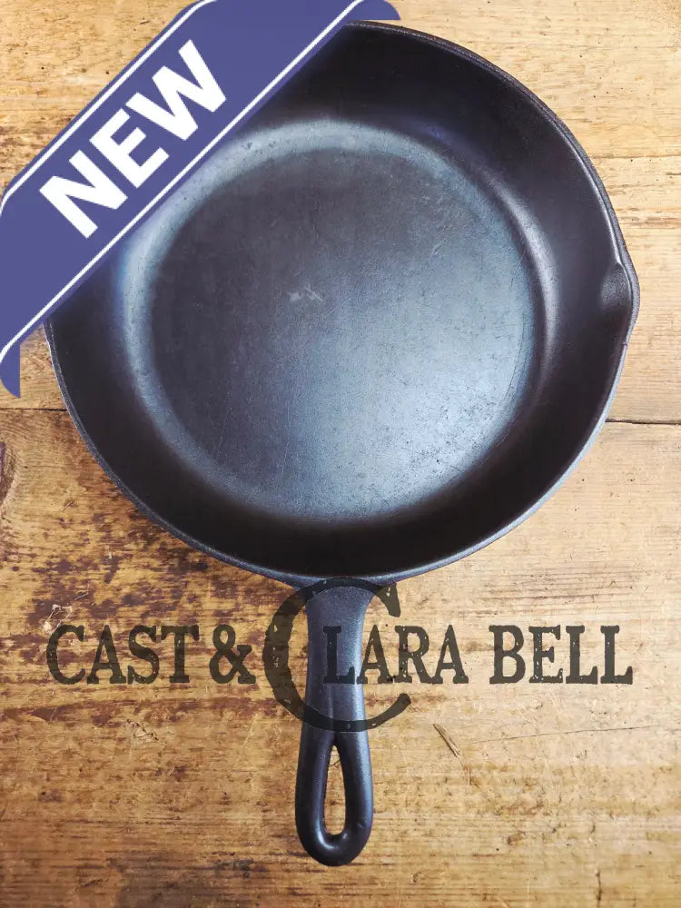 The Classic! 1930’s Birmingham Stove & Range Red Mountain Series #8 Skillet with Heat Ring 8 A Skillet
