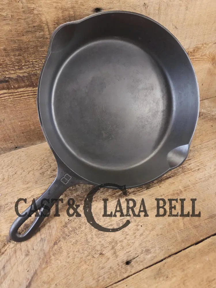 The Classic! 1930’s Griswold #8 Cast Iron Skillet with Large Block Logo 704 K. Our best seller Skillet