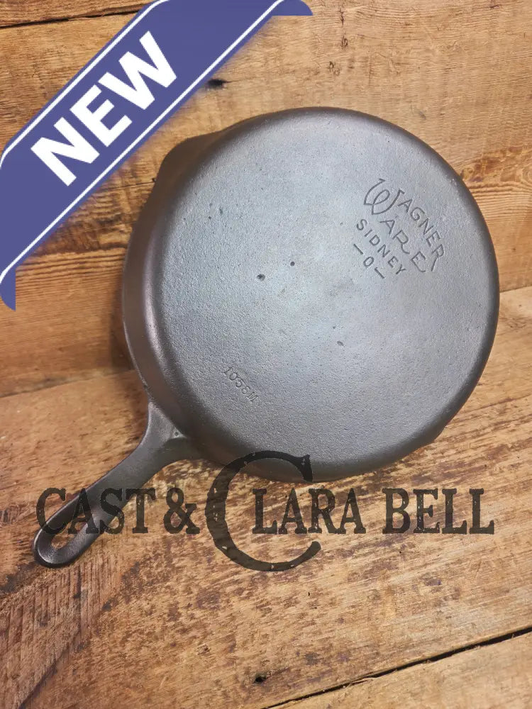 The Classic! 1930’s Wagner Ware #8 Cast Iron Skillet with Stylized Logo 1058 M Skillet