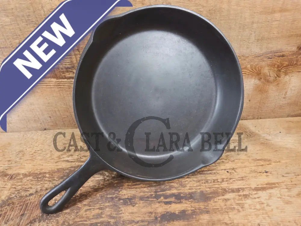 The Classic 8! 1940’s early Hand Scribed Birmingham Stove & Range Red Mountain Series #8X Skillet - Skillet