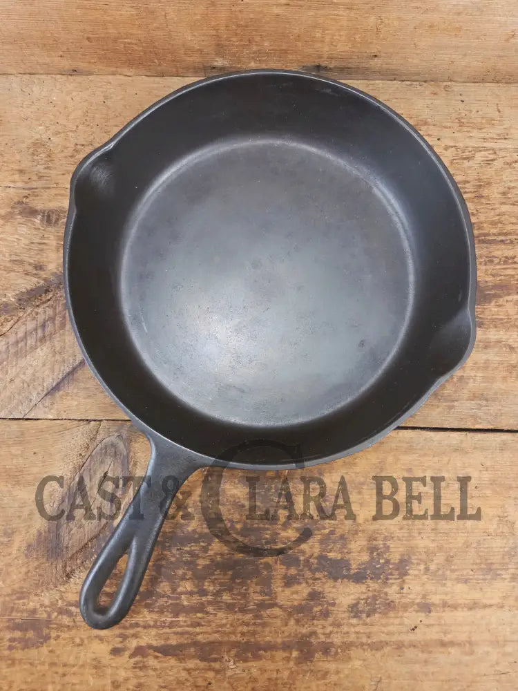 The Classic 8! 1940’s early Hand Scribed Birmingham Stove & Range Red Mountain Series #8X Skillet - Skillet