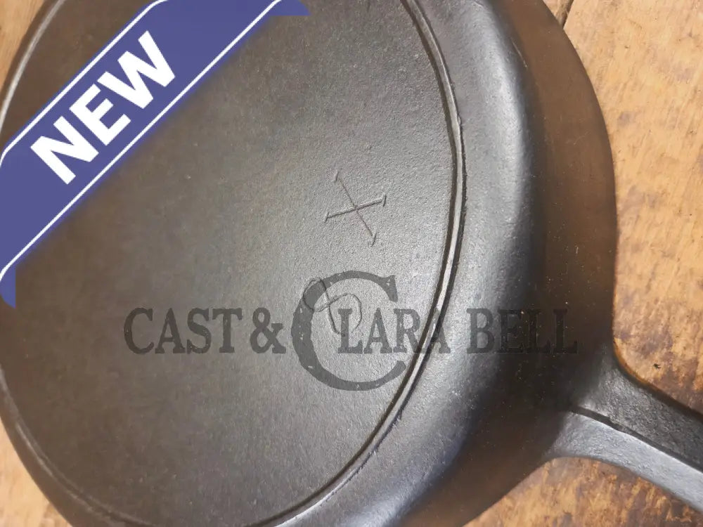 The Classic 8! 1940’s early Hand Scribed Birmingham Stove & Range Red Mountain Series #8X Skillet - Skillet