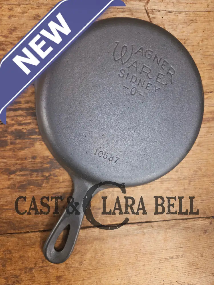 The Classic Egg Skillet. 1930’s Wagner Ware #3 Cast Iron Egg Skillet 1053 Z Skillet