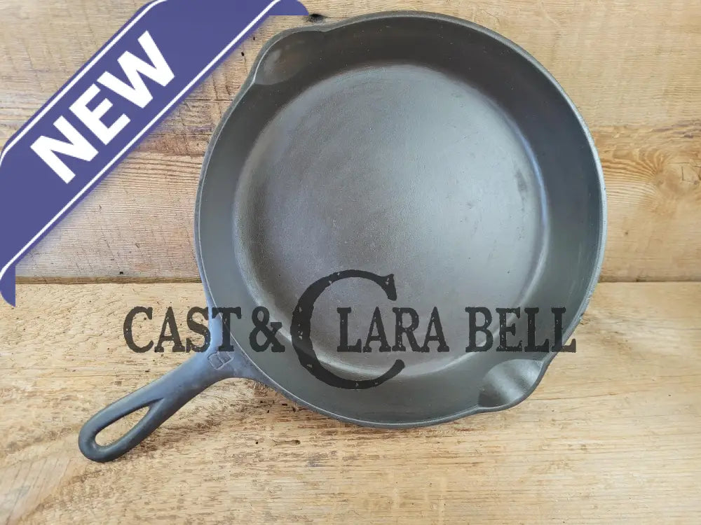 The Classic! Griswold #8 Skillet with Large Block Logo and Smooth Bottom Erie PA USA p/n 704 P