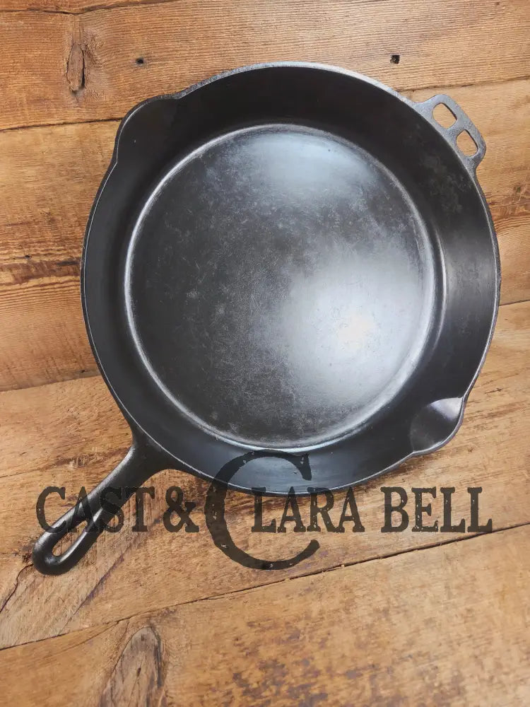 The Lucky 13 Collection completer. HTF 1920’s Wagner #13 Cast Iron Skillet. Big bacon skillet awesome for large dishes.