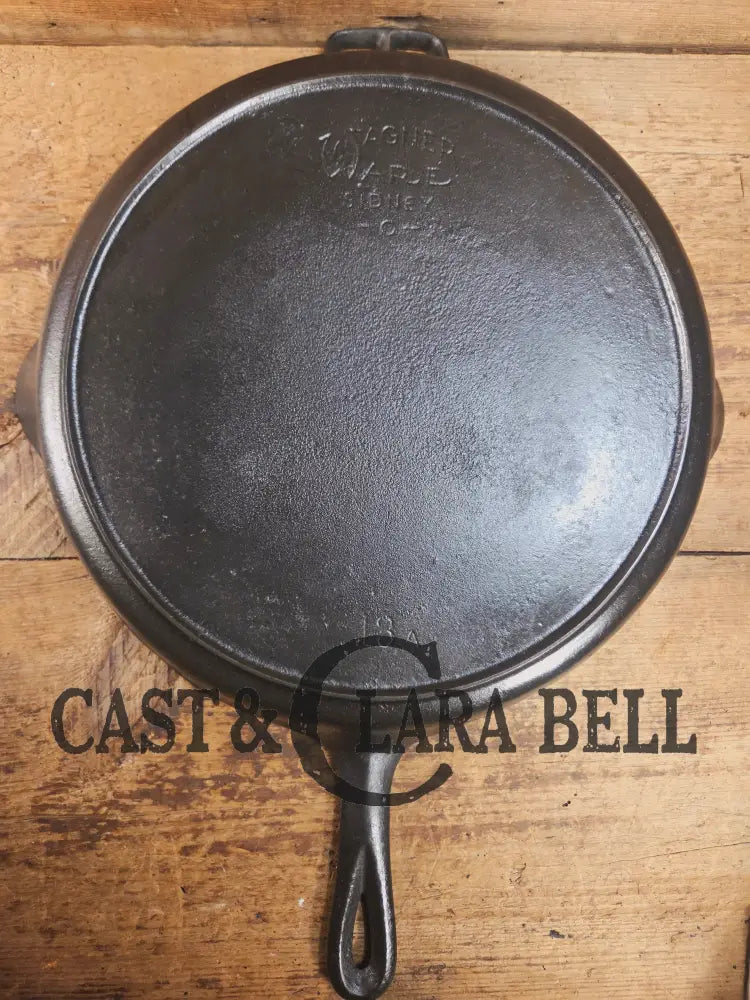 The Lucky 13 Collection completer. HTF 1920’s Wagner #13 Cast Iron Skillet. Big bacon skillet awesome for large dishes.