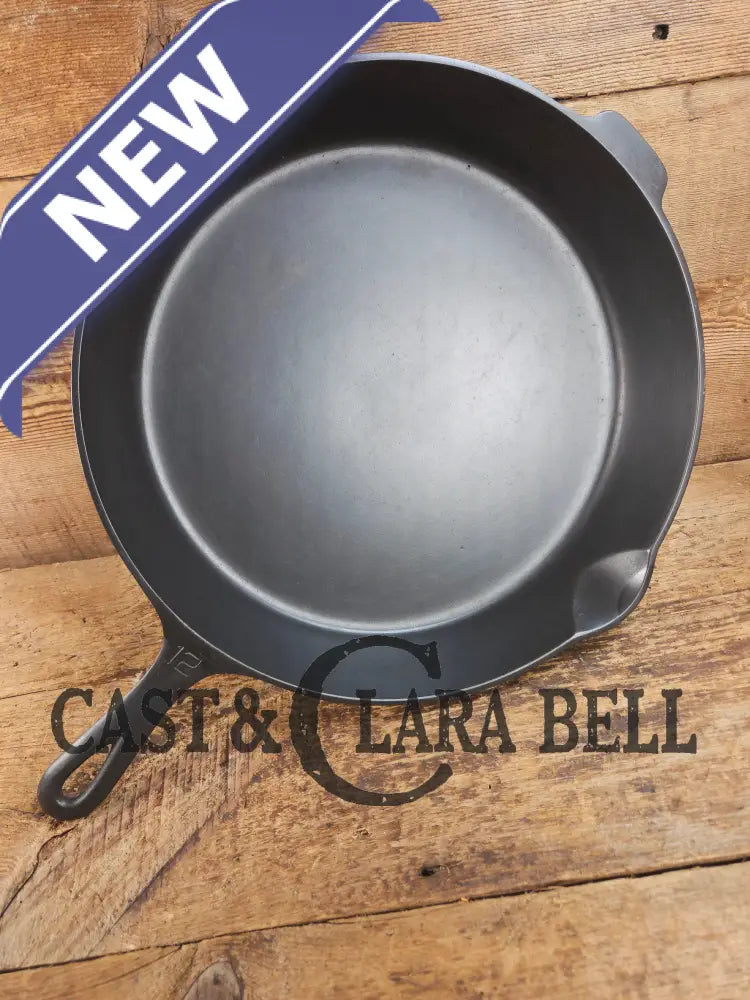 The Premier Skillet! Huge 1920βs Griswold No. 12 Skillet with Block Logo 719. Perfect bacon skillet Skillet