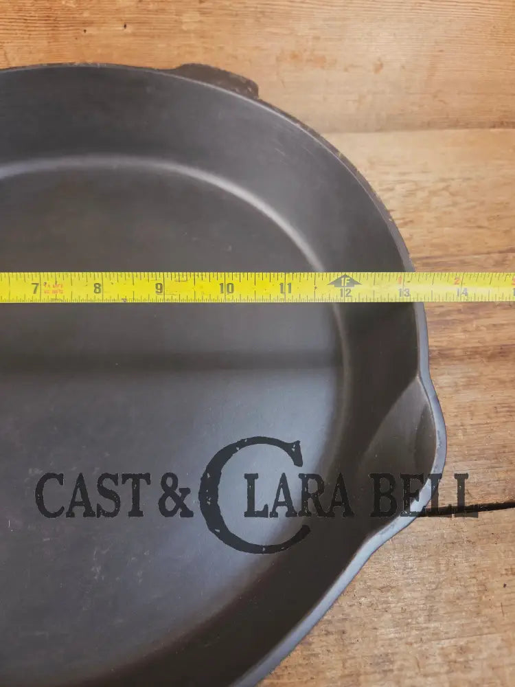 The Premier Skillet! Huge 1920’s Griswold No. 12 Skillet with Block Logo 719. Perfect bacon skillet Skillet