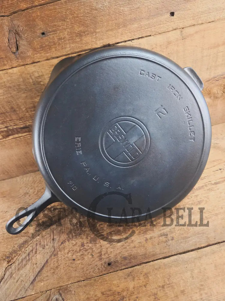 The Premier Skillet! Huge 1920’s Griswold No. 12 Skillet with Block Logo 719. Perfect bacon skillet Skillet