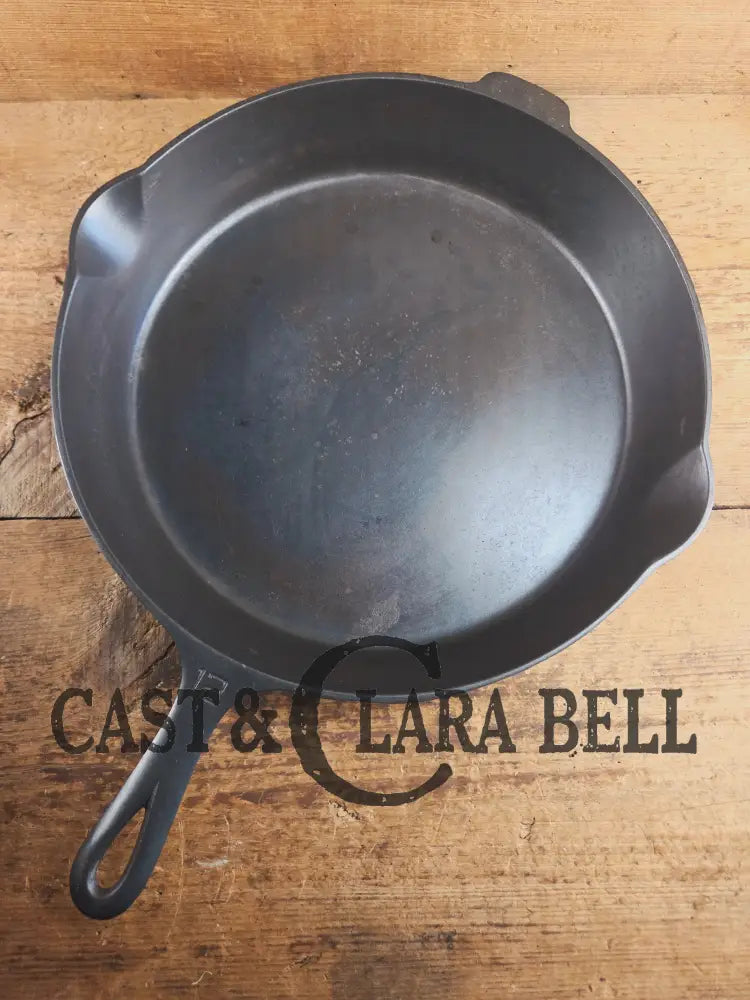 The Premier Skillet! Huge 1920βs Griswold No. 12 Skillet with Block Logo 719. Perfect bacon skillet Skillet