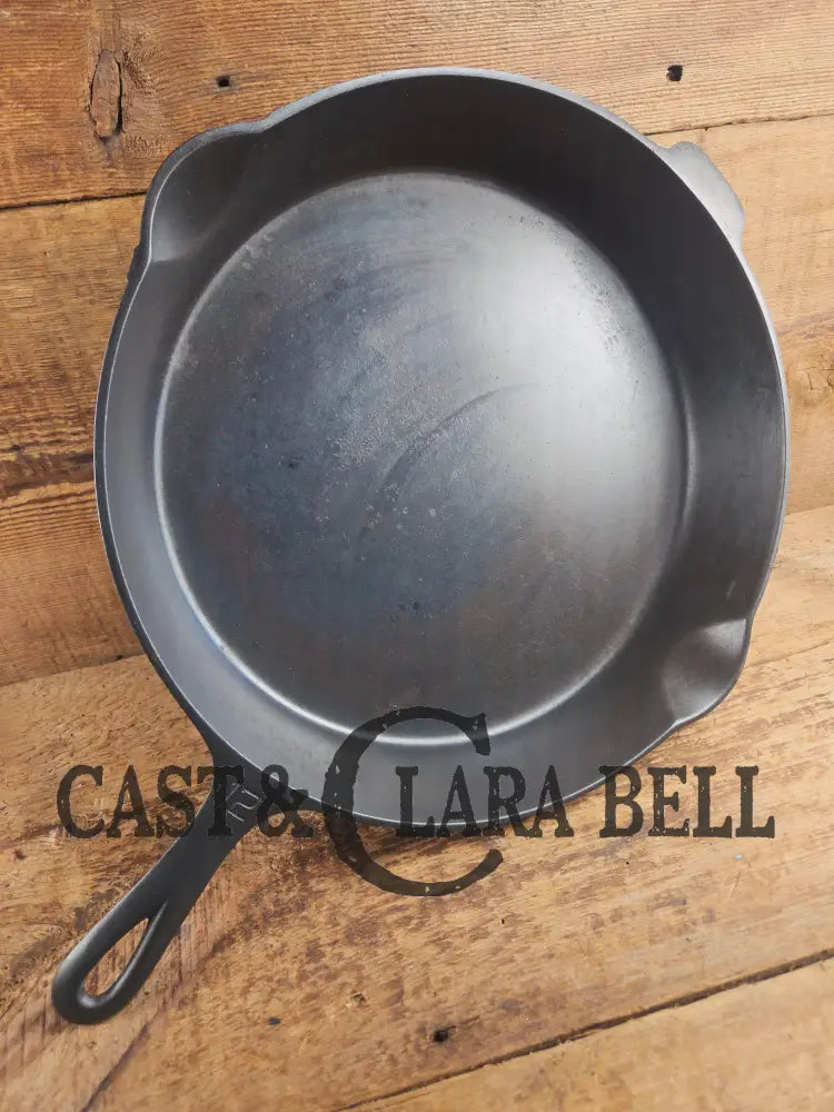 The Premier Skillet! Huge 1920βs Griswold No. 12 Skillet with Block Logo 719. Perfect bacon skillet Skillet