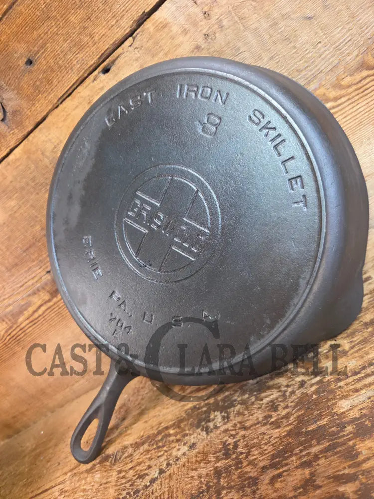THIS pan! The Classic 1910-20βs Griswold #8 E.P.U. Skillet with Heat Ring and Large Block Slant Logo 704 E - Skillet
