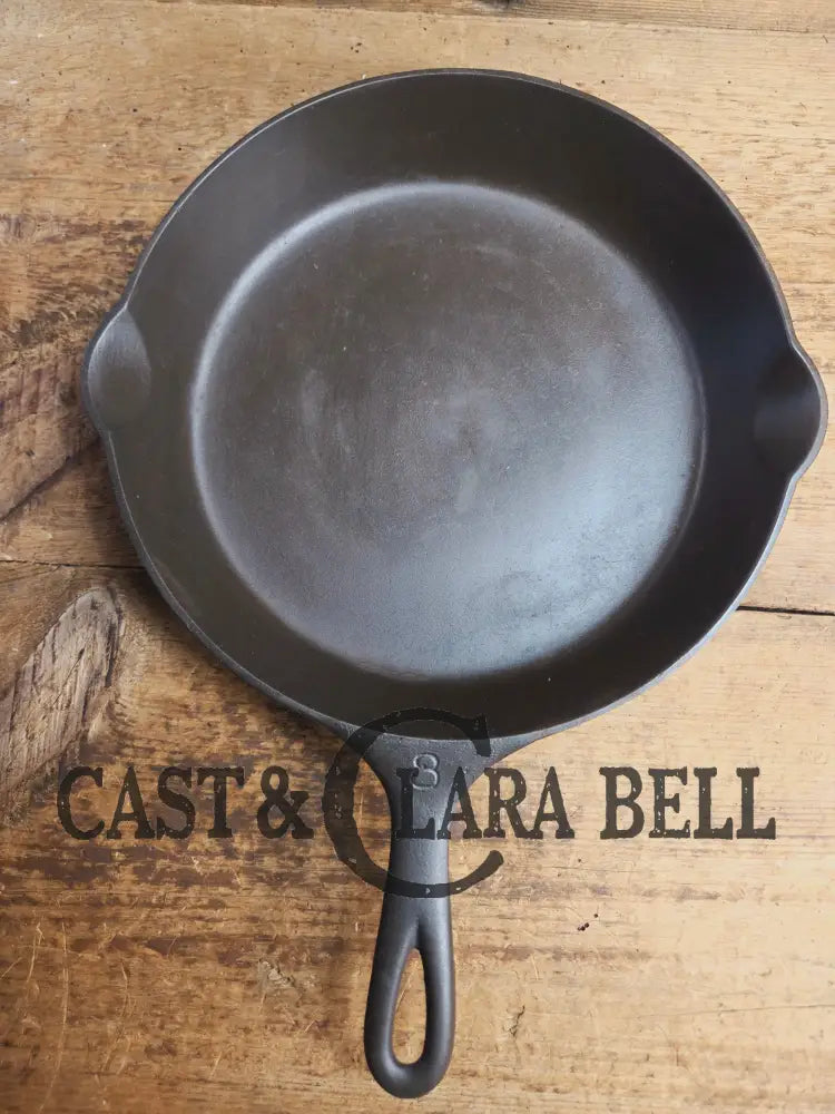 THIS pan! The Classic 1910-20’s Griswold #8 E.P.U. Skillet with Heat Ring and Large Block Slant Logo 704 R Skillet