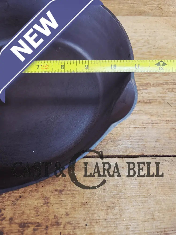 Tough one to find! 1910’s Early Griswold No. 8 Cast Iron (#732) ’Deep Skillet’ with Large Slant Logo and ERIE.