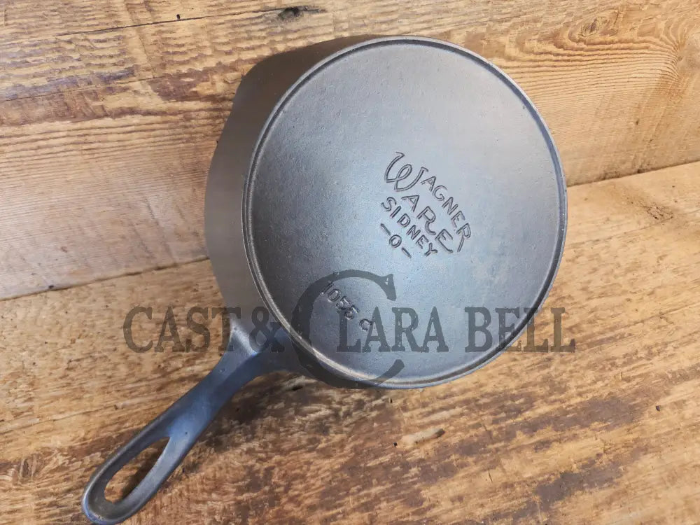 Tough to find! 1924 Wagner Ware Sidney -O- #1055 C cast iron skillet. Wonderful saute skillet for sides - Skillet