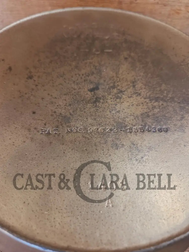 TWO skillets in one! 1920’s Era Wagner Combo Cooker 1401/1401. Nickel Outside Black Iron Inside - Skillet