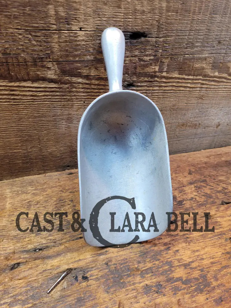 Unique 1930βS Wagner Made Aluminum Ice Scoop! Very Cool Piece For The Fan! Skillet