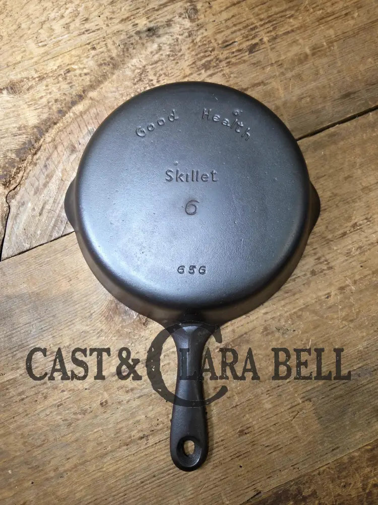 Unique gift idea! 1930’s Griswold’s Good Health #6 Skillet 656. Griswold made these for department stores Skillet