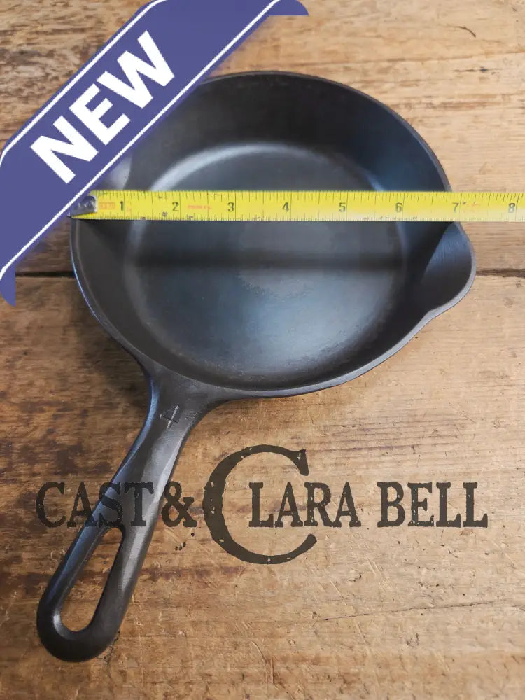 Unique! Griswold No. 4 Cast Iron Skillet with Small Block Logo Grooved Handle 702 A Skillet