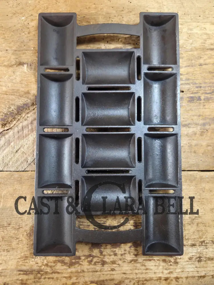 Unknown French Roll No. 11 Pan w/ raised No. 11 & French Roll markings. Rumored Griswold but likely Unknown Beautiful