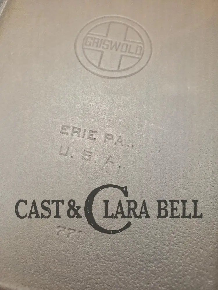 Up your pancake game with this 1930βs Era Griswold Large Block #8 Long Griddle. P/N 771. Griddle