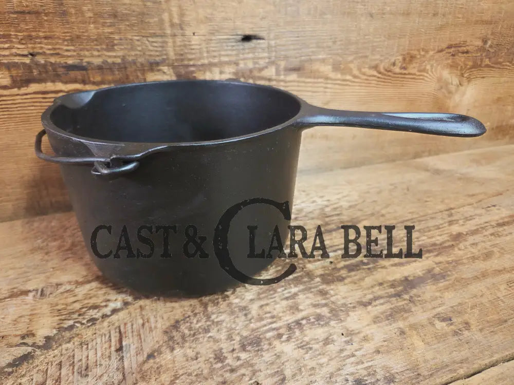 Very 1930βs HTF Griswold Deep Fat Fryer 1003. Restored and Ready To Use! Soups Stews and Deep frying Skillet