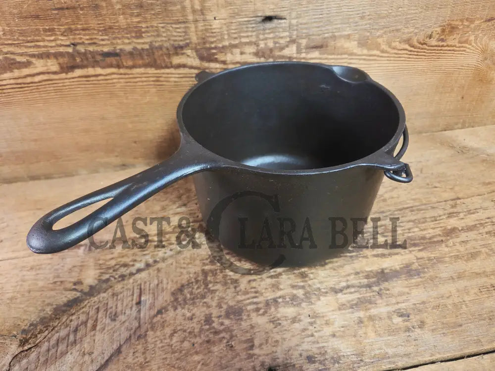 Very 1930βs HTF Griswold Deep Fat Fryer 1003. Restored and Ready To Use! Soups Stews and Deep frying Skillet