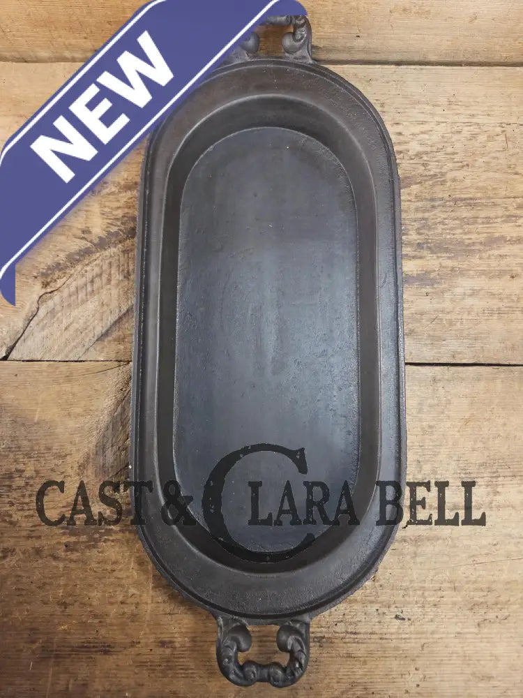 Very cool! Late 1800βs Antique Gate-marked #8 Cast Iron Griddle/Sad Iron Heater. Ornate fancy handles awesome for