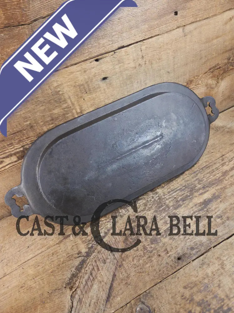 Very cool! Late 1800βs Antique Gate-marked #8 Cast Iron Griddle/Sad Iron Heater. Ornate fancy handles awesome for