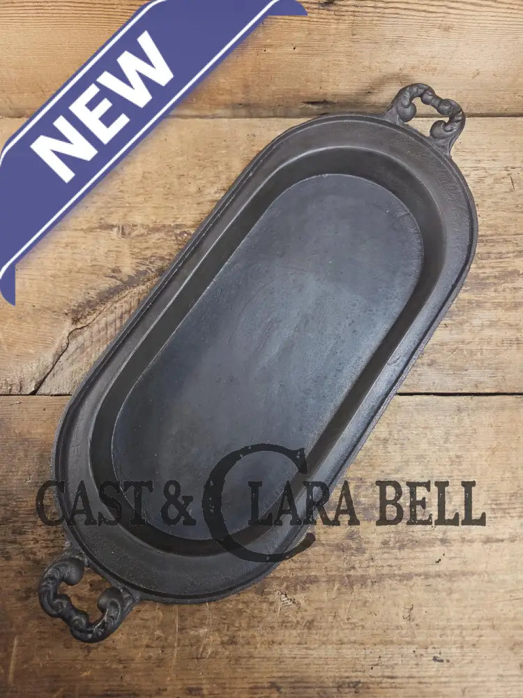 Very cool! Late 1800βs Antique Gate-marked #8 Cast Iron Griddle/Sad Iron Heater. Ornate fancy handles awesome for