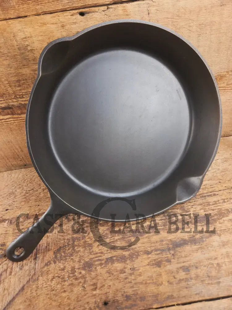 Very cool skillet. Griswold’s Good Health #9 Cast Iron Skillet 659. Classic Department store piece! Skillet