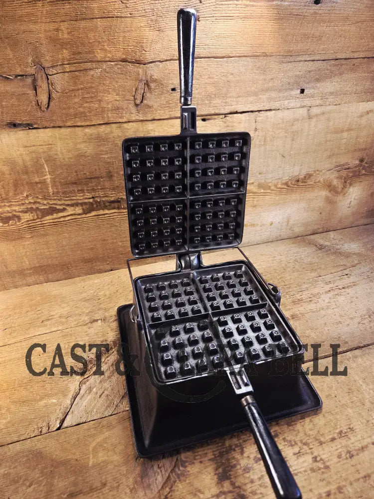 VERY early 1910βs Wagner Square Waffle Iron with Tall Base. Hard to find! Ready to make crispy waffles! Waffle Iron