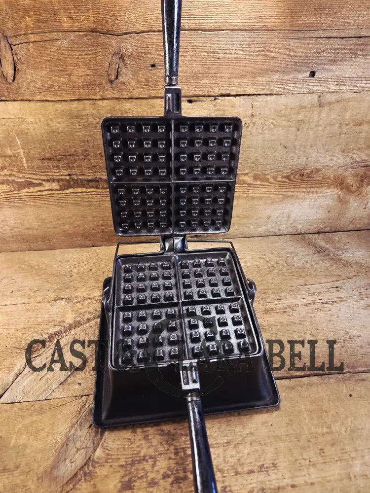 VERY early 1910βs Wagner Square Waffle Iron with Tall Base. Hard to find! Ready to make crispy waffles! Waffle Iron