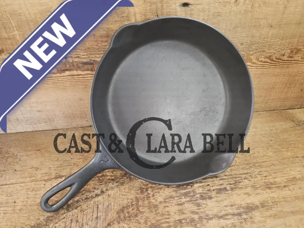 Very early 1920’s Griswold #7 Skillet with Heat Ring and Large Block Logo Skillet