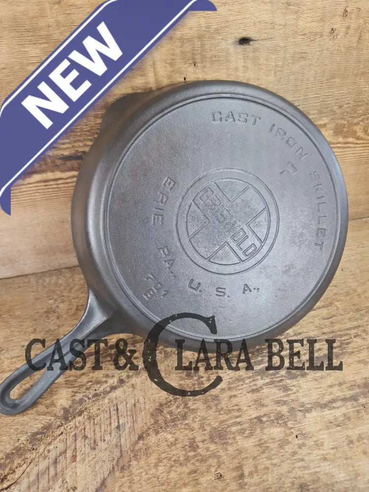 Very early 1920’s Griswold #7 Skillet with Heat Ring and Large Block Logo Skillet