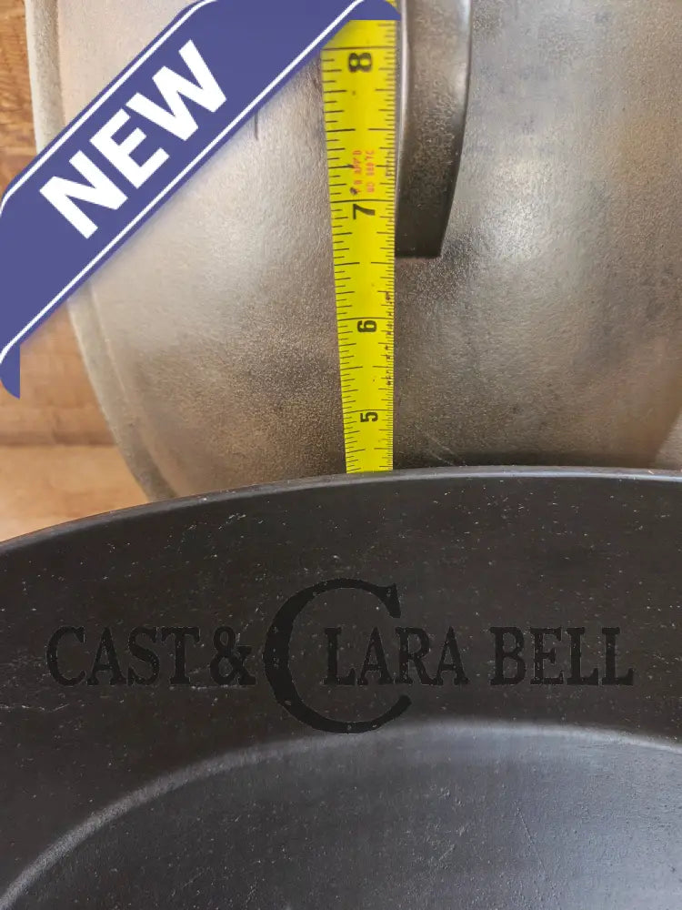 Very early Wagner #5 Nickle finish oval roaster. Beautiful patina on the outside and near perfect inside. Great bread