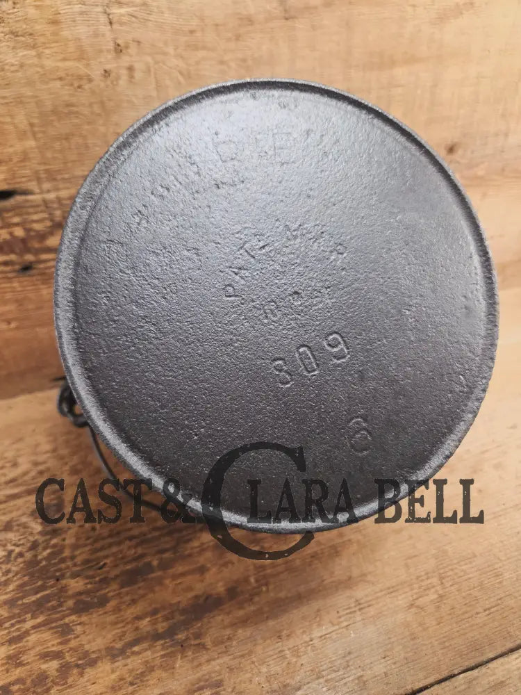 Very Rare! 1890’s Era #6 Griswold Erie flat bottom kettle #809. Collectors’ piece but ALSO a PERFECT daily user for