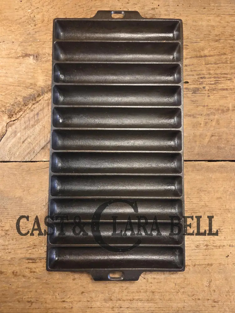 Very unique! Wagner #22 Bread Stick Gem Pan. βAβ makers mark βEβ Gem Pan fully restored Bakeware