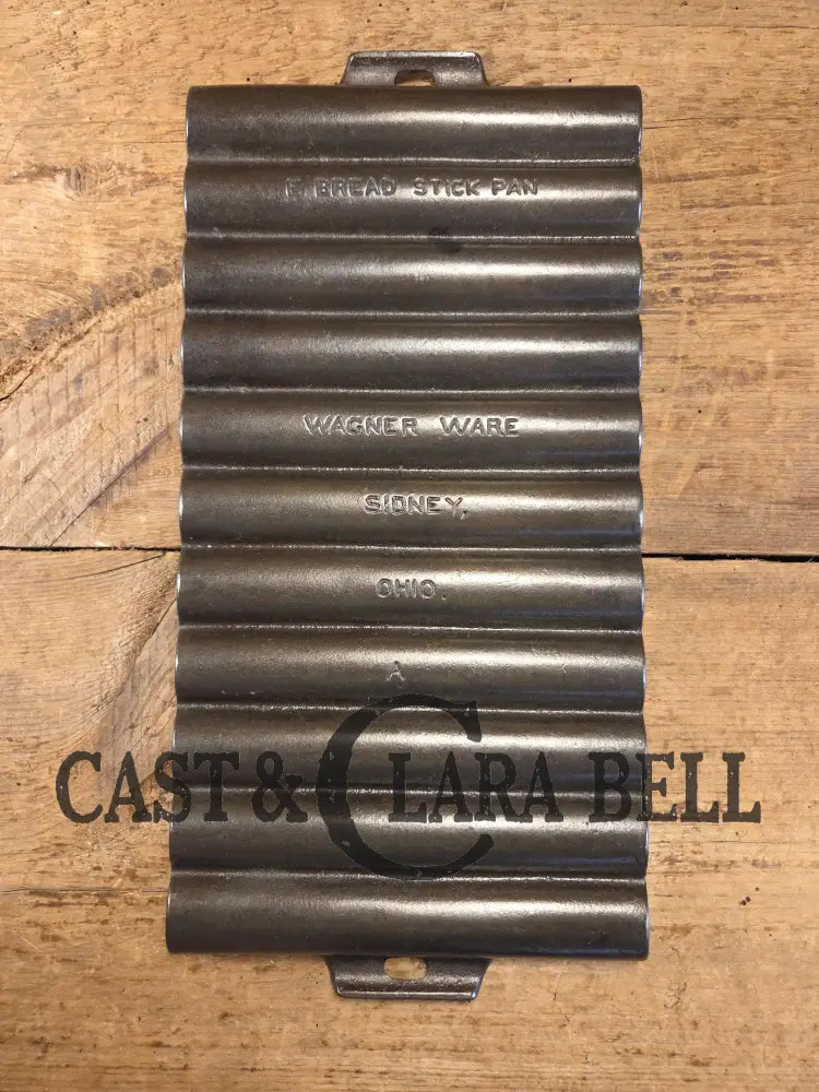 Very unique! Wagner #22 Bread Stick Gem Pan. ’A’ makers mark ’E’ Gem Pan fully restored Bakeware
