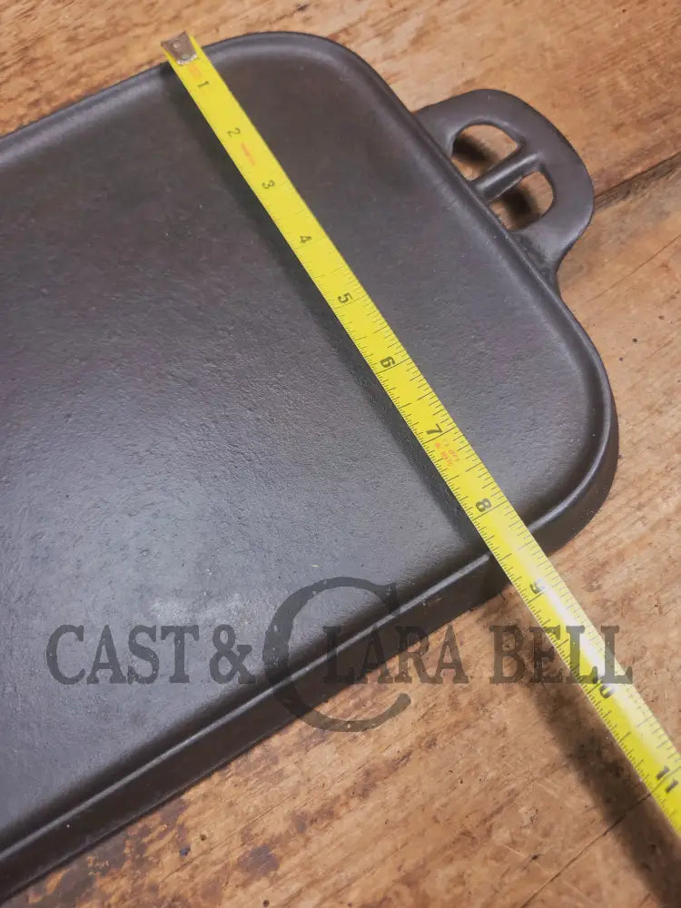 Wagner #8 cast iron long griddle. Great for campfire pancakes! - Griddle