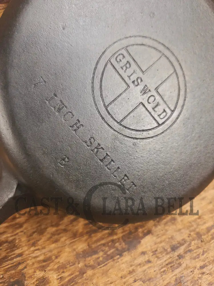 1950βs Wagner made Griswold #4 Skillet with Smooth Bottom. A fantastic #4 skillet Skillet