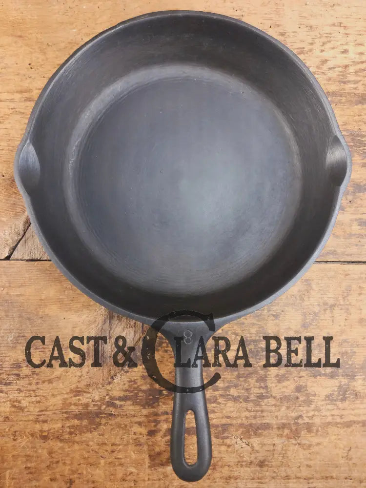 Wagner made Griswold #8 Skillet with Smooth Bottom 10 1/2 inch skillet Made in USA SC24 - Skillet