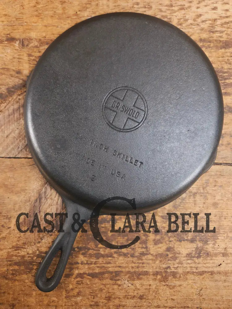 Wagner made Griswold #8 Skillet with Smooth Bottom 10 1/2 inch skillet Made in USA SC24 - Skillet