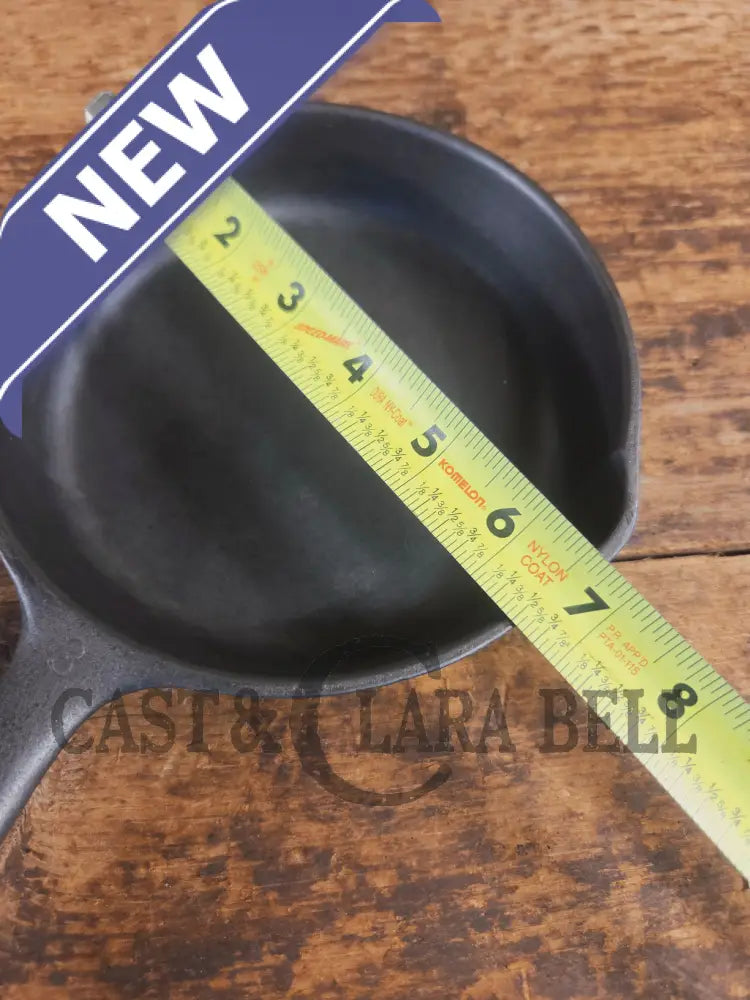 Wagner Ware #3 Cast Iron Egg Skillet with Stylized Logo and Smooth Bottom 1053 W SC24 - Skillet