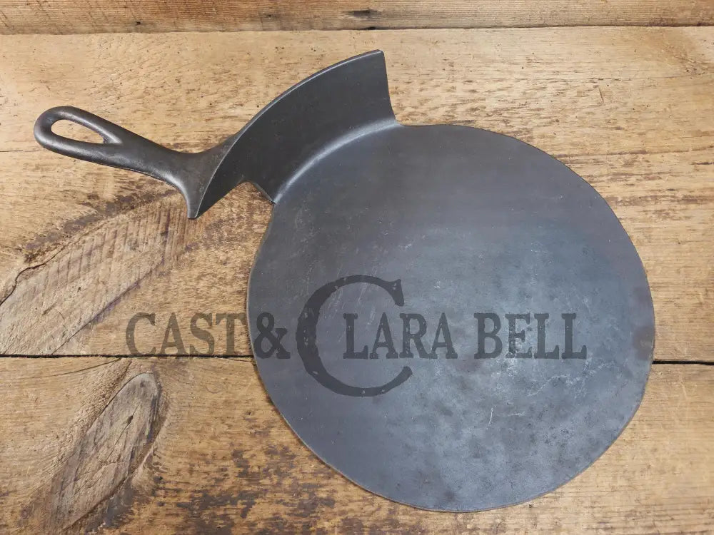 What a funky creation! Huge Repurposed Wagner #11 cast iron spatula. Possible pizza peel for your homemade pizzas!