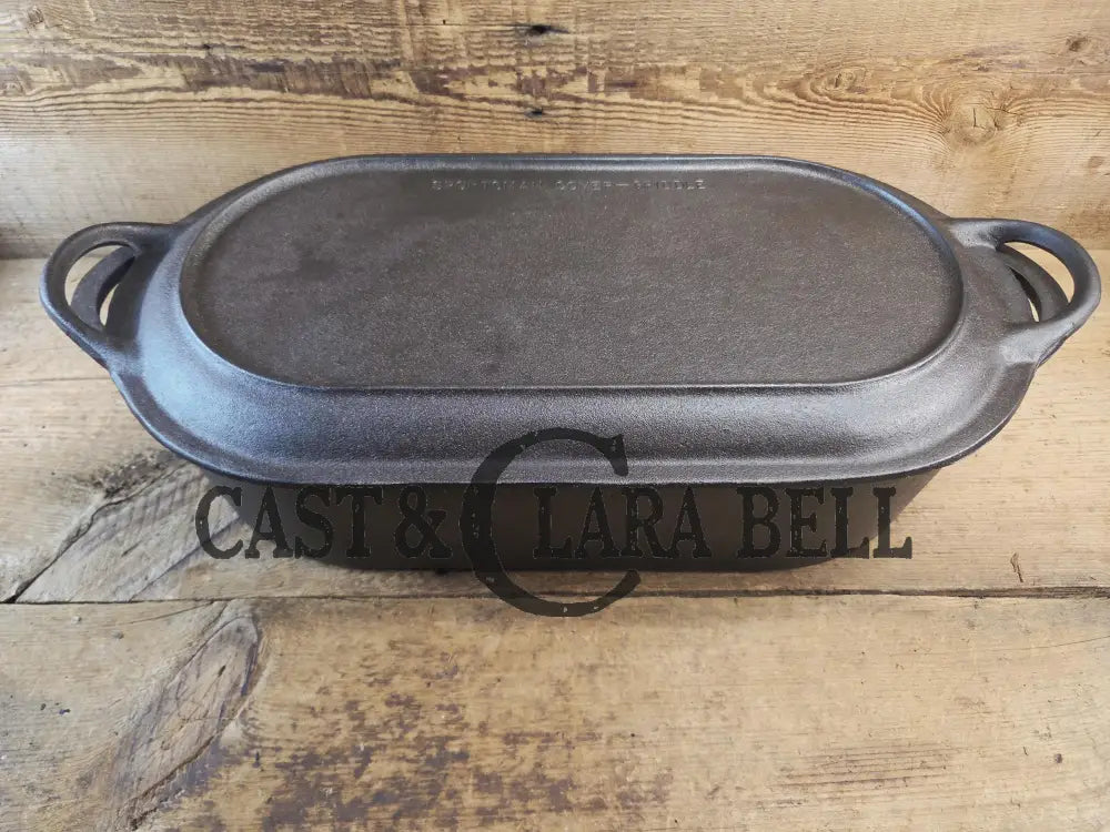 Whoa big fella!! Birmingham Stove & Range Shallow Deep Fish Fryer WITH HTF lid 3060! Tougher to find endless ideas!