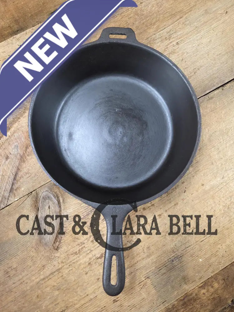 Workhorse Fryer! 1940โs Wagner #8 Cast Iron DEEP Skillet 10 1/2 inch Skillet. Chicken Fryer Skillet