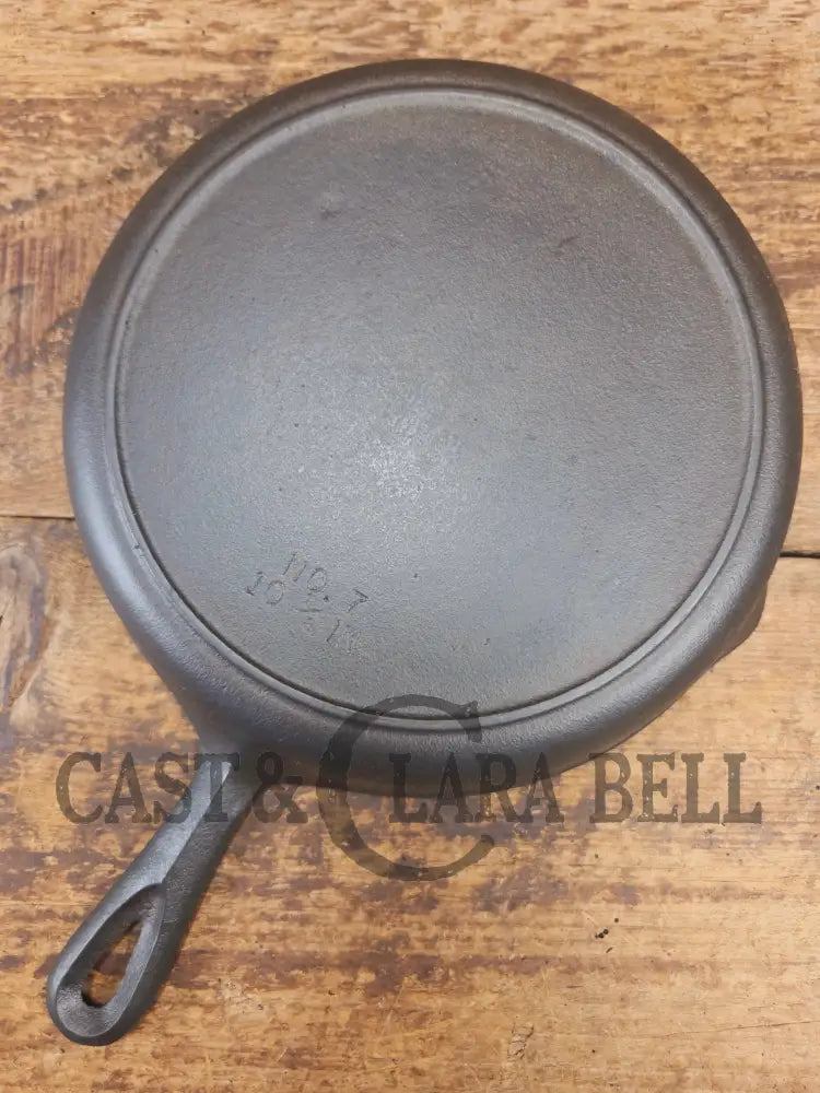 Workhorse! Mid Century Birmingham Stove & Range Century Series #7 Cast Iron Skillet - Skillet