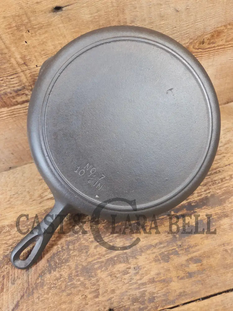 Workhorse! Mid Century Birmingham Stove & Range Century Series #7 Cast Iron Skillet - Skillet